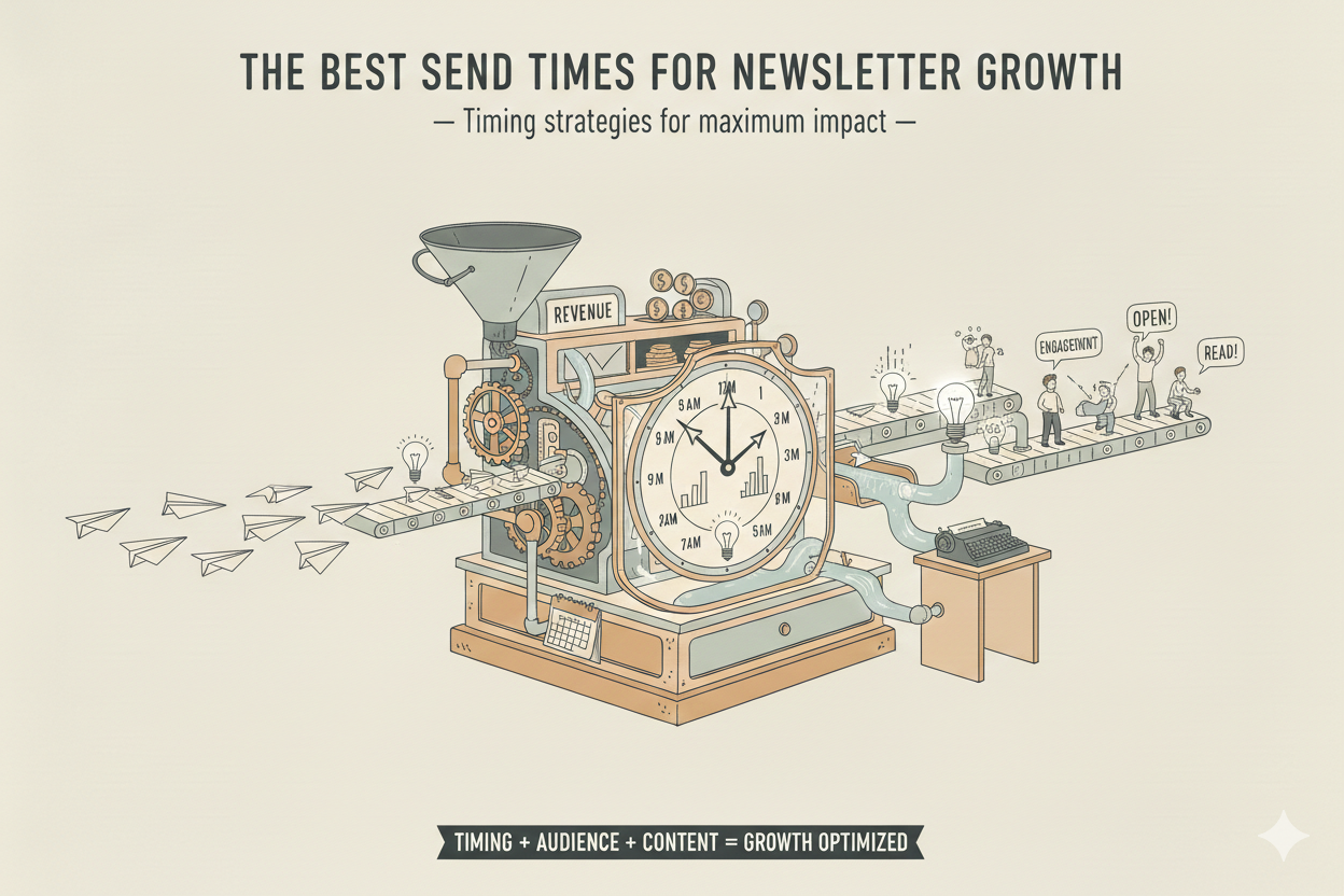 The Best Send Times for Newsletter Growth