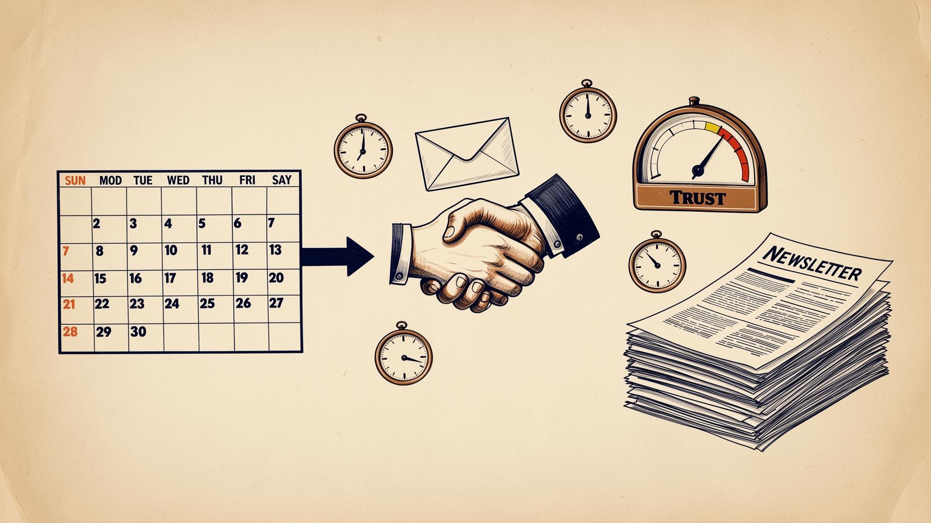 What High-Trust Newsletters Do Differently in the First 30 Days