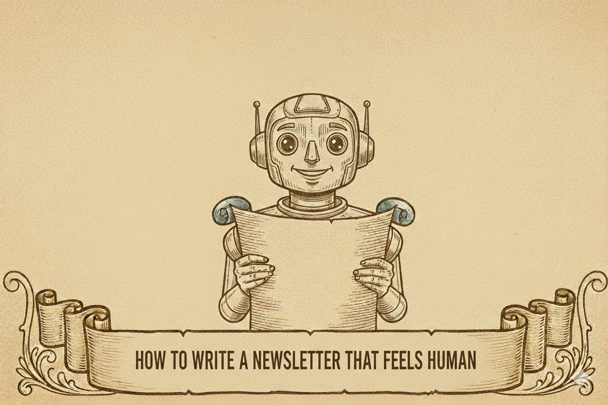 How to Write a Newsletter That Feels Human, Personality over Personalization