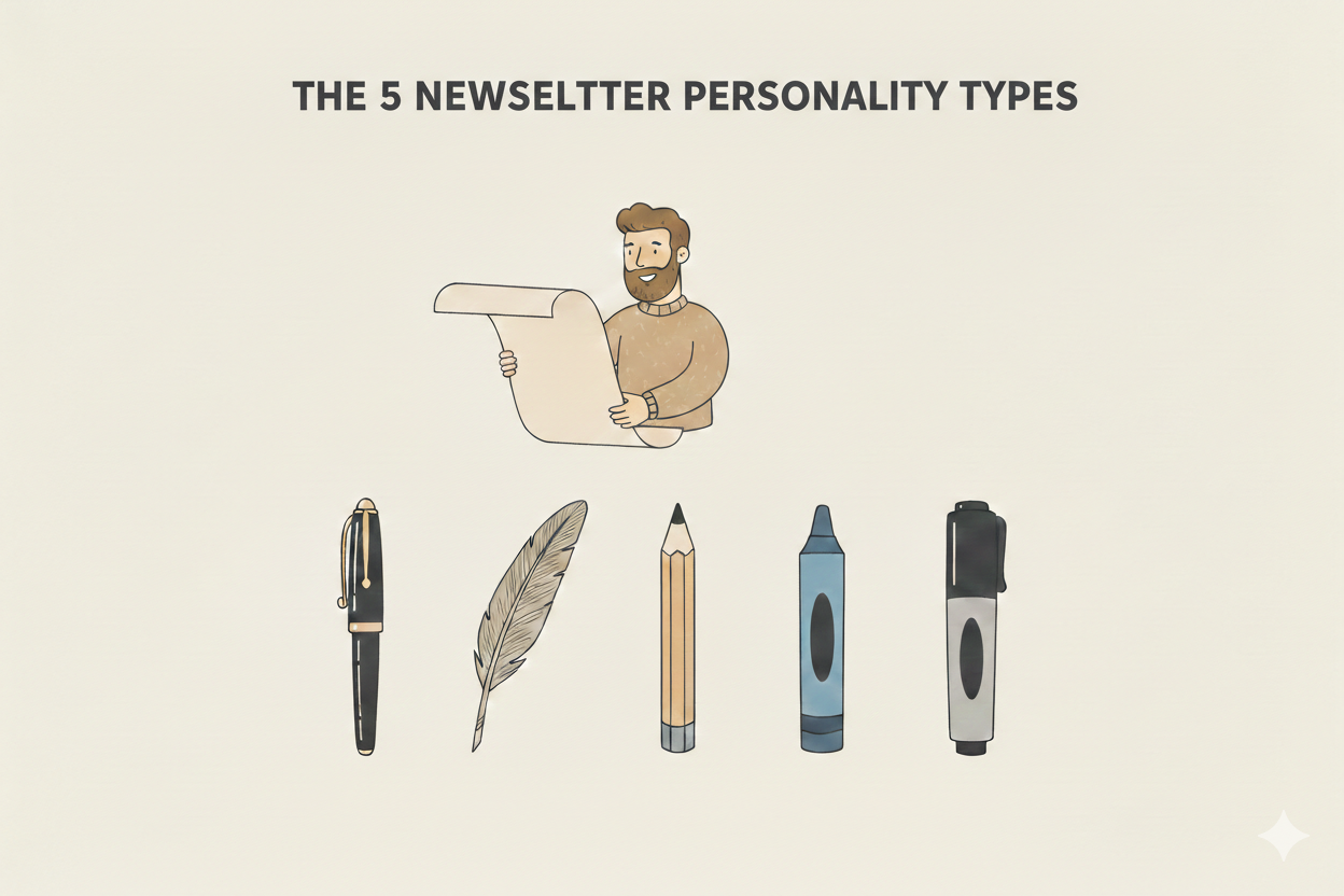 The 5 Newsletter Personality Types