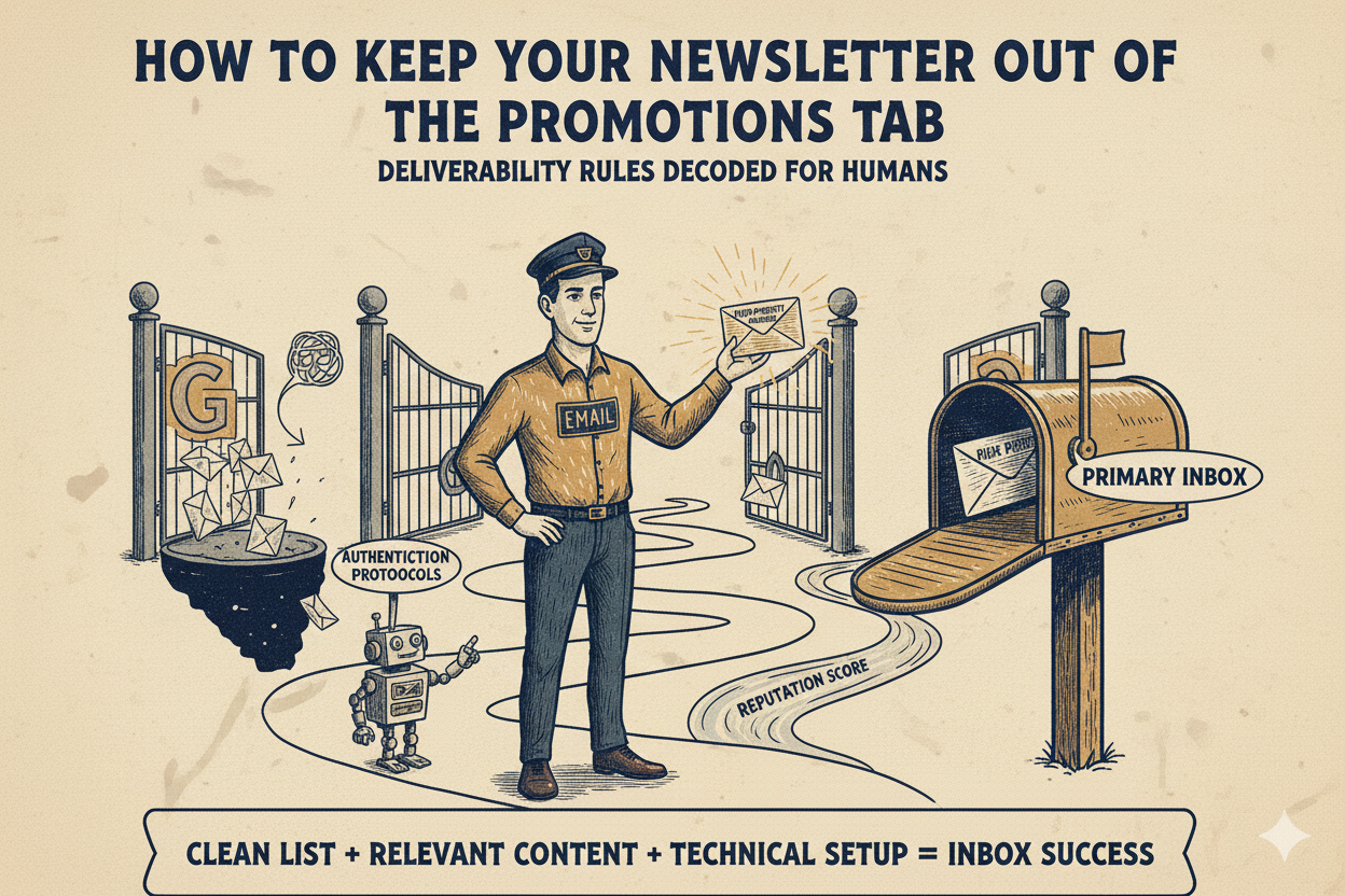 How to Keep Your Newsletter Out of the Promotions Tab